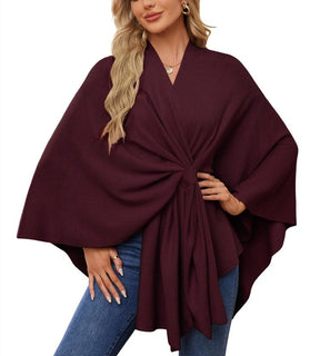Seraphine - Chic Knit Wrap for Effortless Elegance
