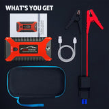 AutoRescue - Compact Jump Starter with QC3.0 Fast Charge