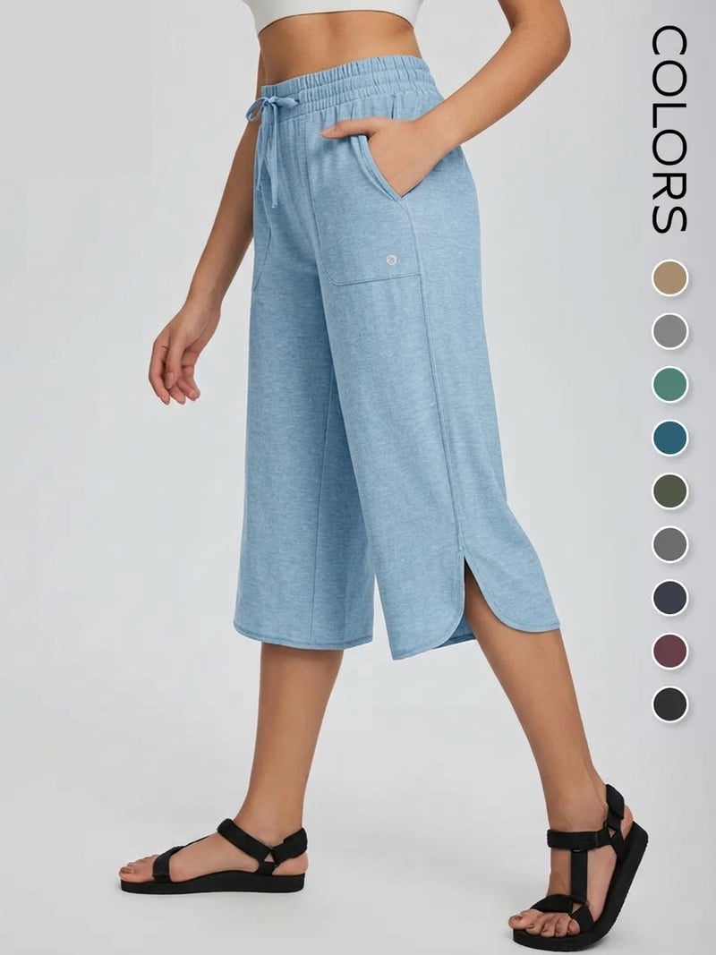 MoveFlow – Lightweight Wide Leg Active Capris