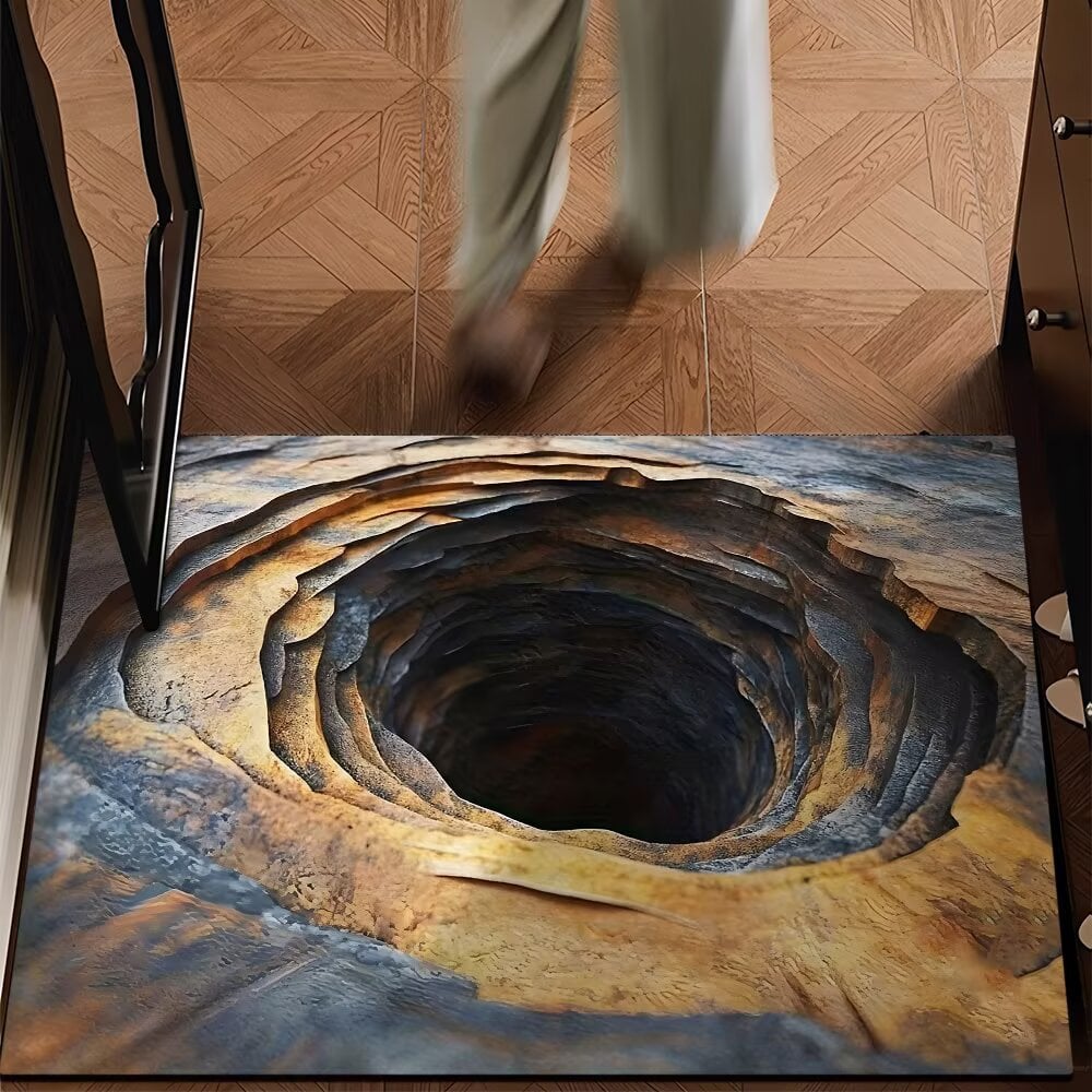 DepthDive - Eye-Catching 3D Doormat