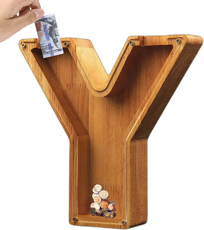 SmoothSaver - Handcrafted Wooden Piggy Bank
