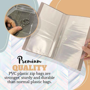 JewelBook - Transparent Jewellery Storage Book