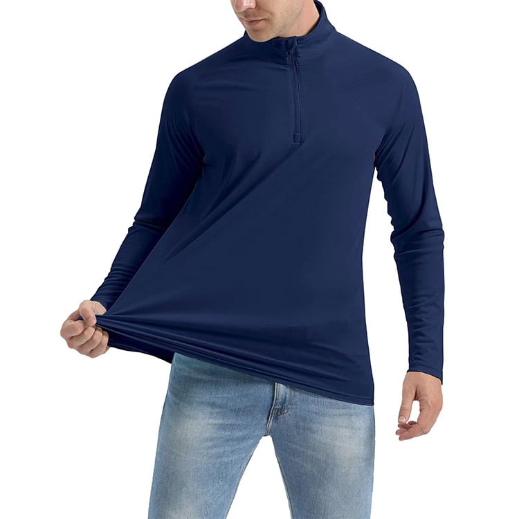 🎁Last Day Promotion 49% OFF🔥Men's 1/4 Zip Shirt UPF 50+ Quick Dry Lightweight Long Sleeve