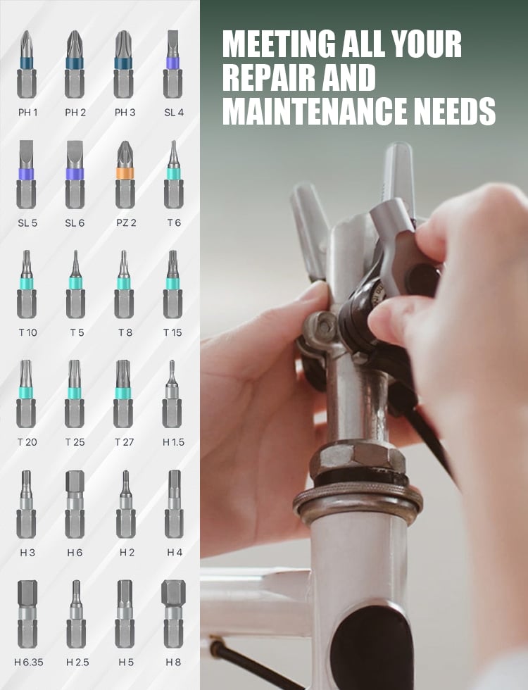 SwiftTurn - Compact 24-in-1 Magnetic Driver Set