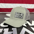 Olive Green-Charcoal & Black Patch