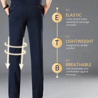 Supreme Stretch Men's Classic Slacks marnetic