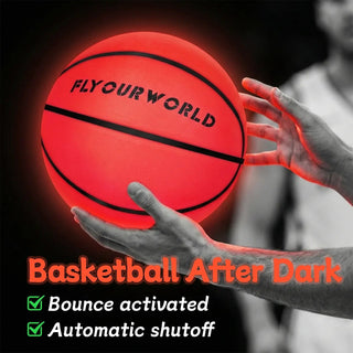 NightBounce – Official Size Illuminated Basketball
