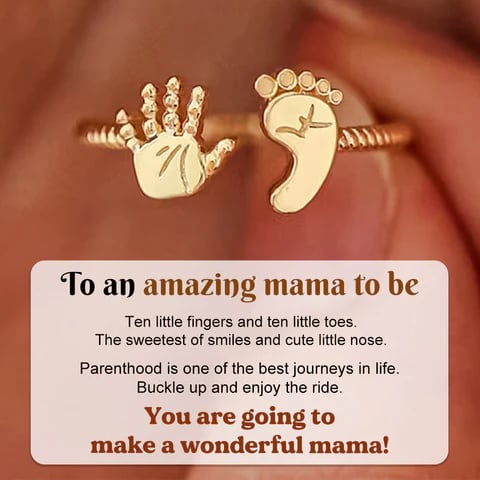 TinyLove – Baby Hand & Feet Ring for Expecting Moms