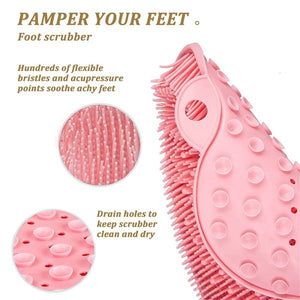 AquaScrub – 2 in 1 Shower Mat And Massage Brush