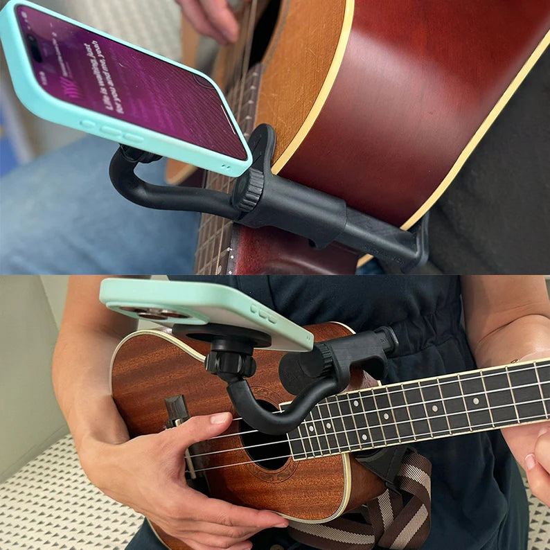 StrumGrip - Magnetic Phone Holder for Guitar