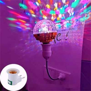 💃Enjoy a More Excited Christmas🔥 Colorful Rotating Disco Ball Light