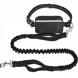 LeashEase – Zipper Pouch Running Dog Leash