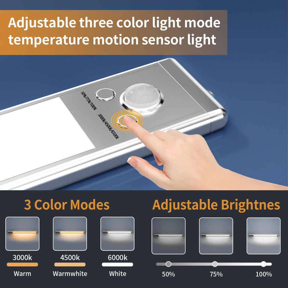 BrightStep – Rechargeable Motion-Activated Cabinet Light
