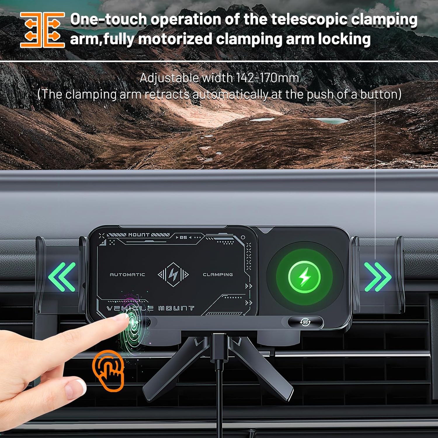 SmartGrip – Intelligent Mobile Phone Pad Holder