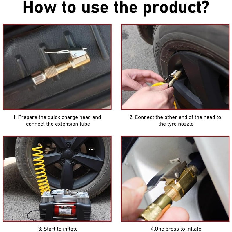 CopperLock - Heavy-Duty Tire Inflation Tool