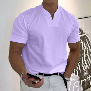 UrbanFlex – Smart Casual Fitness T-Shirt for Men