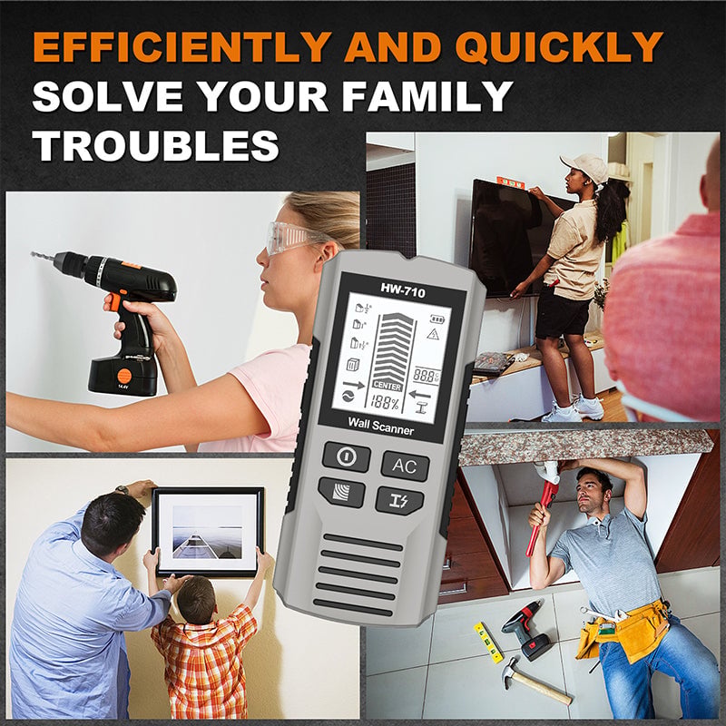 SureFind – Multifunctional Metal & Wall Detector