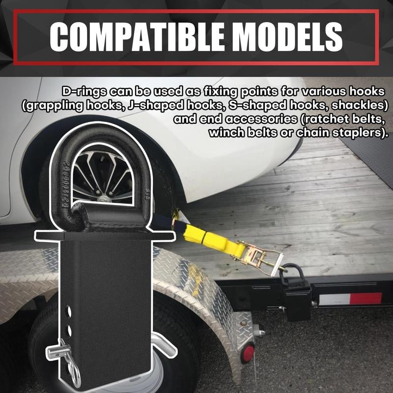 StrongHold - Removable D Ring for Utility Trailers