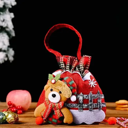 Love-Filled Christmas Doll Gift Bags marnetic