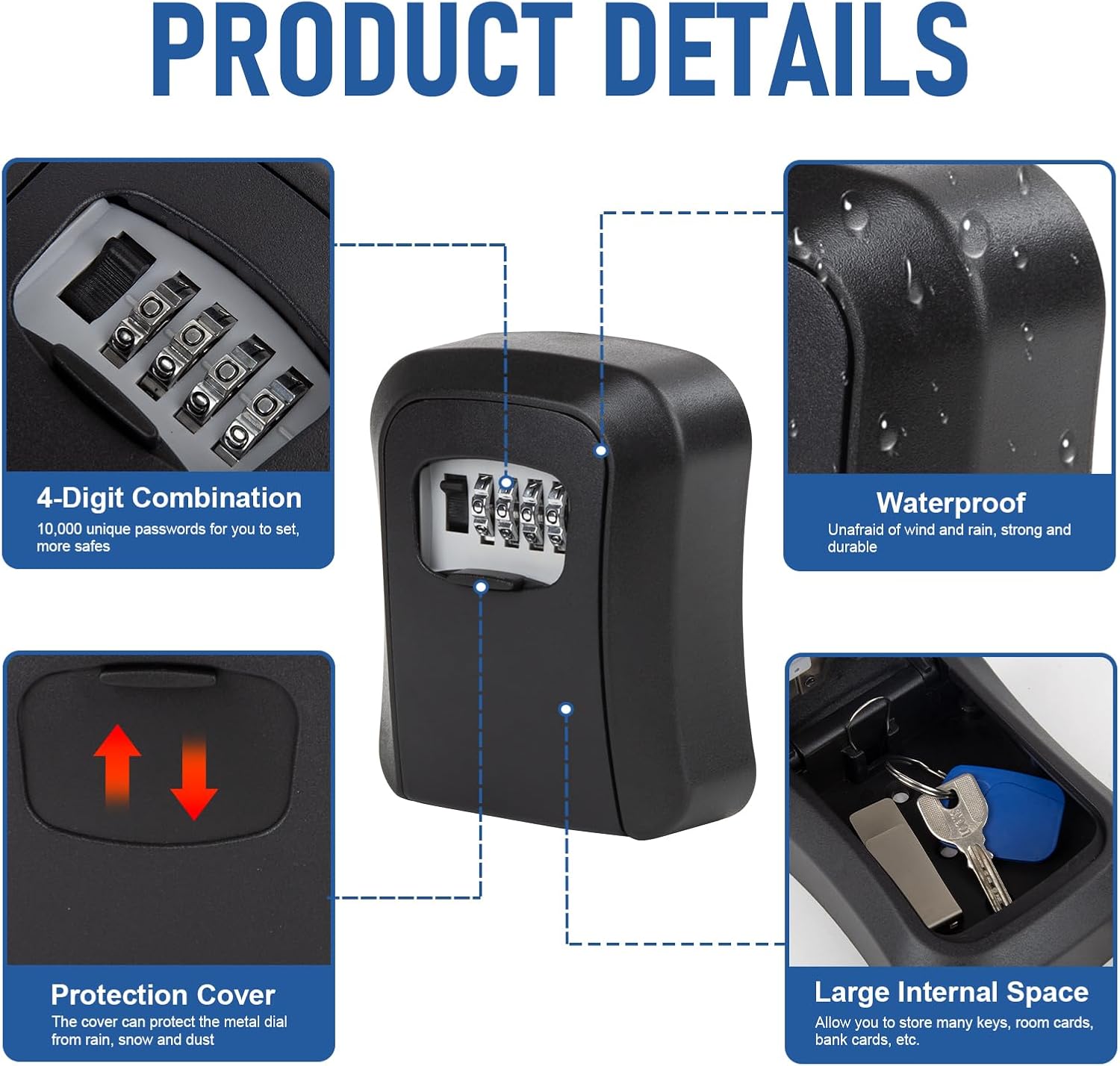 KeyFort - Heavy-Duty Lock Box