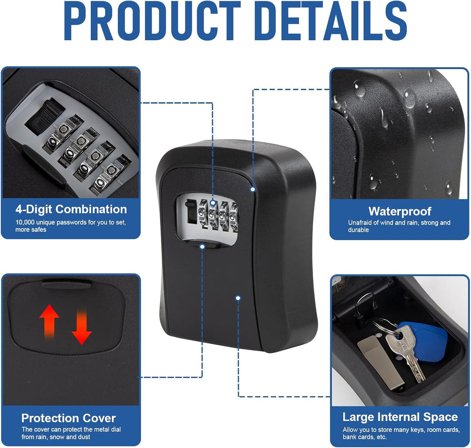 KeyFort - Heavy-Duty Lock Box