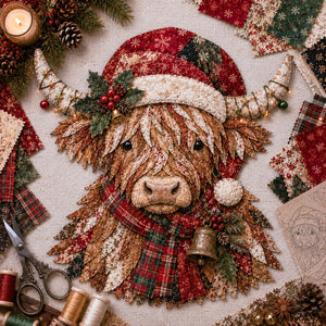 CozyStitch – Christmas Patchwork DIY Decor Kit