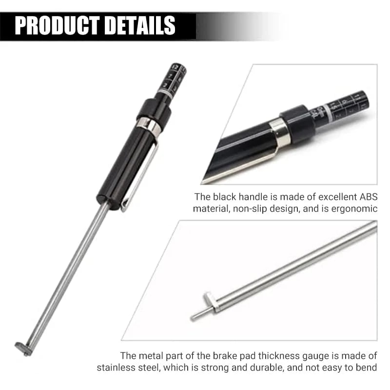 BrakeCheck – No Removal Brake Pad Gauge Tool