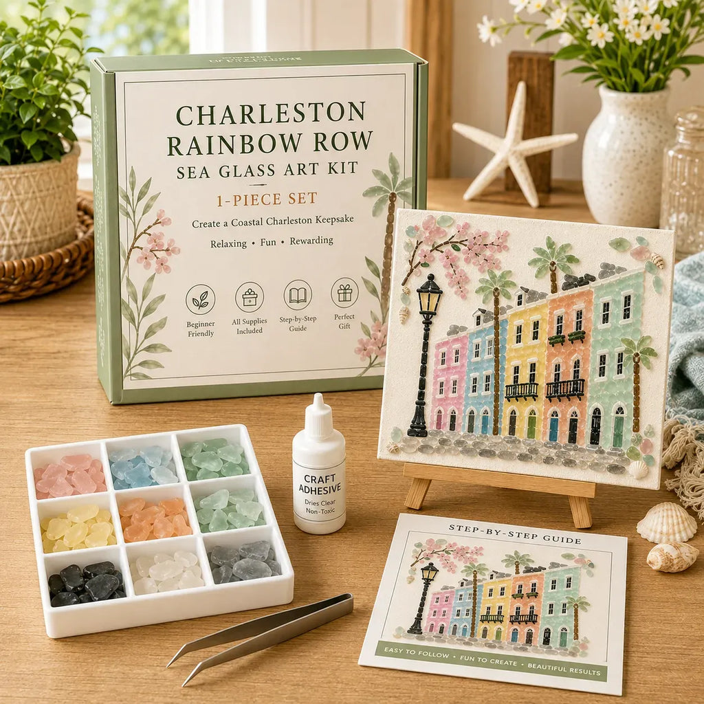 HeritageScape – American Destinations Sea Glass Art Kit