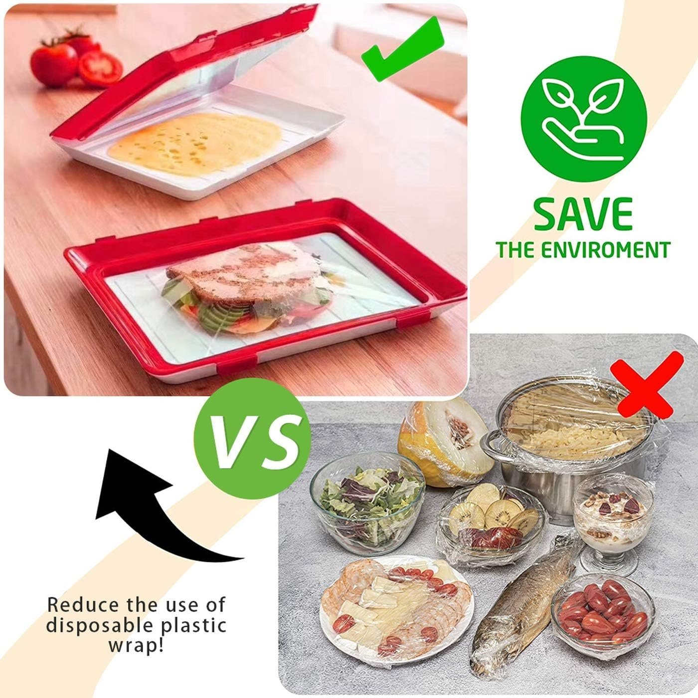 EverFresh - Reusable Food Preservation Tray