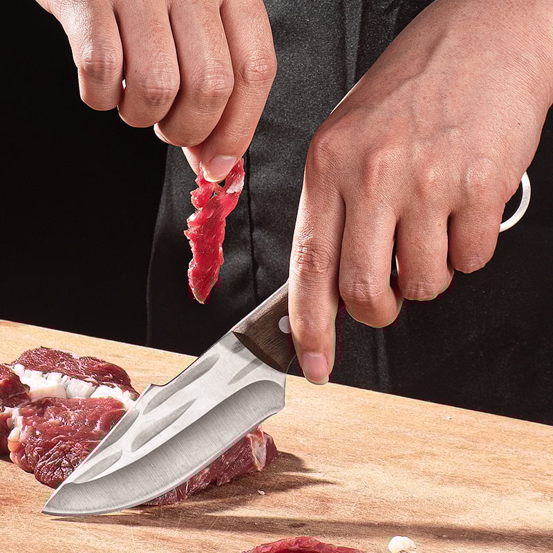 CrimsonForge - Hand-Crafted Razor Kitchen Knife
