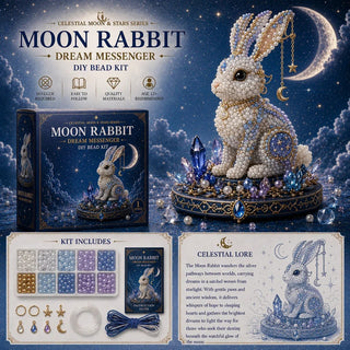 LunaCharm – Moon Cat Celestial DIY Bead Kit