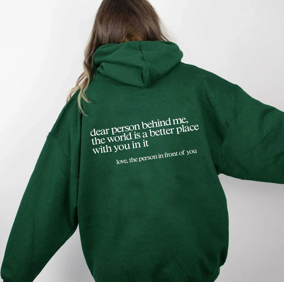 BackTalk – ‘Dear Person Behind Me’ Sweatshirt