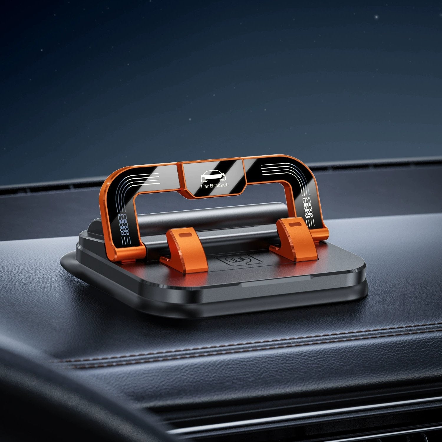 FlexiView – 360° Rotating Car Phone Holder