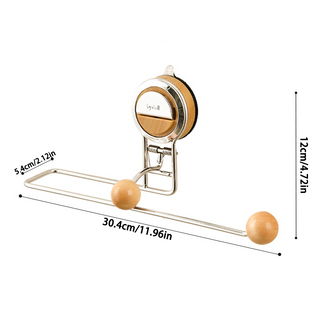 GripMount – No-Drill Suction Toilet Paper Holder