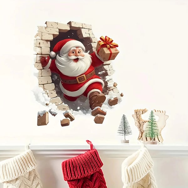 FestiveFun – 2D Creative Christmas Wall Stickers