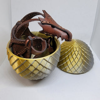 DrakeClaw – Leather Dragon Hand Cuff