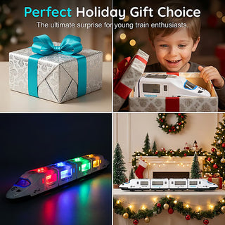 TurboTrack – Interactive Electric Bullet Train Adventure Toy