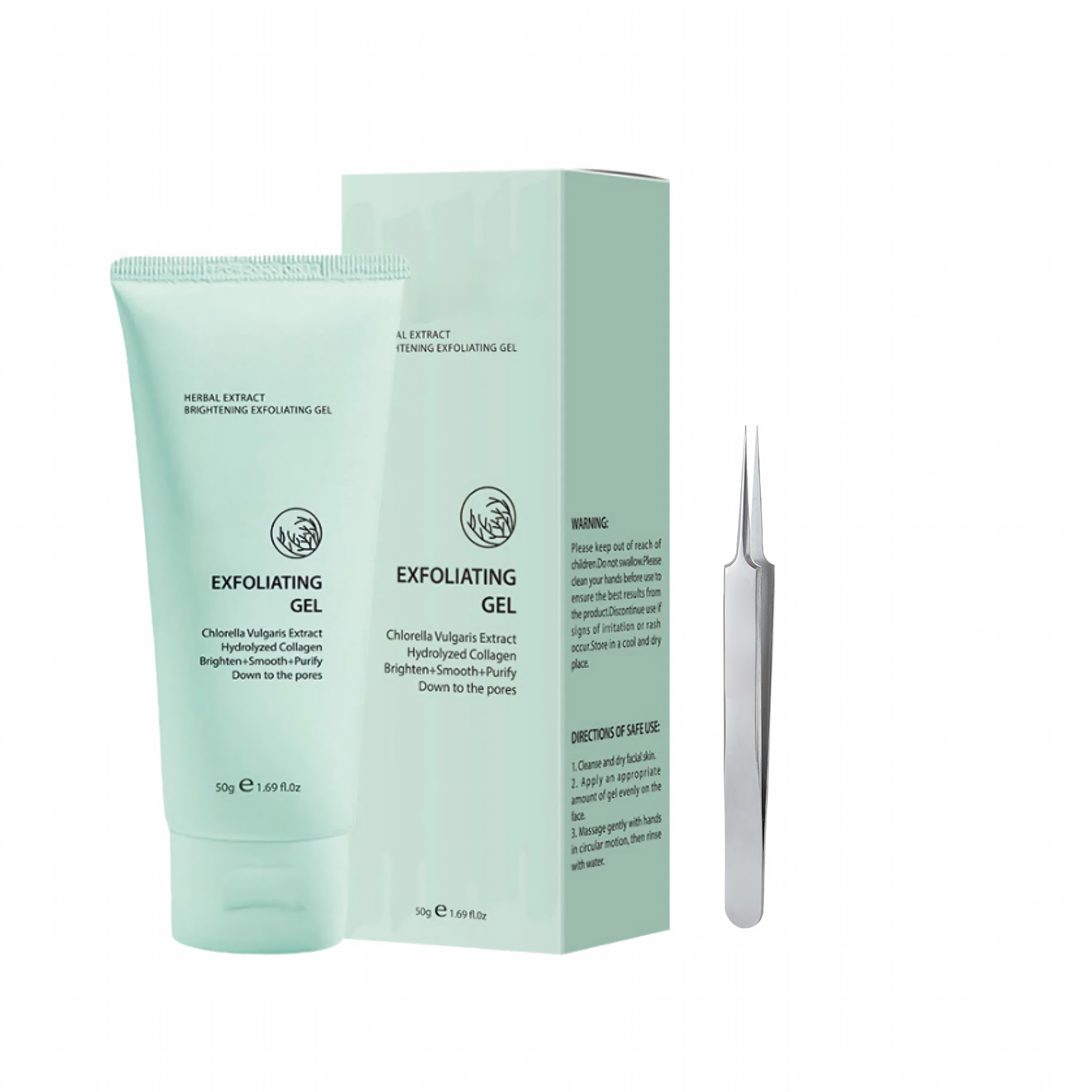 PureRadiance – Herbal Brightening Exfoliating Gel