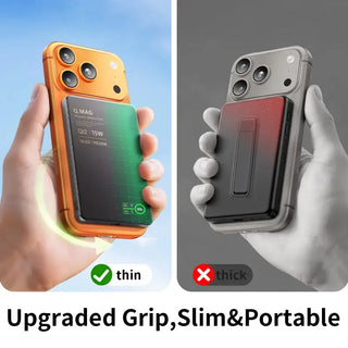 SnapVolt – 15W Ultra-Slim Magnetic Wireless Power Bank