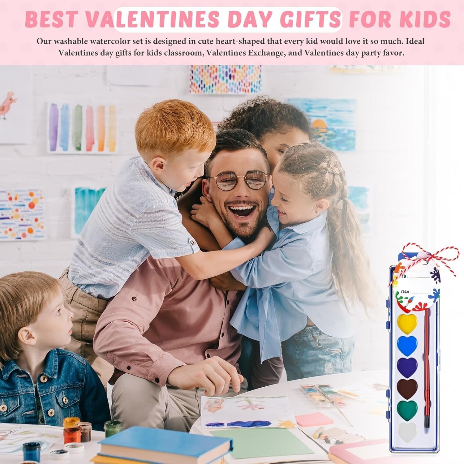 LoveStroke – Mini Watercolor Paint Set