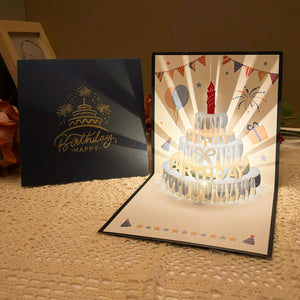 MagicMelody - Light & Music Birthday Greeting Card