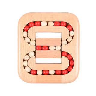 BeanMaze - Wooden Rotating Brain Toy