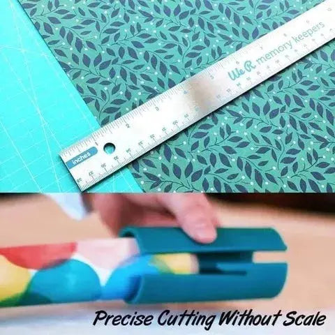 DIY Gift Wrap Paper Roll Cutter marnetic
