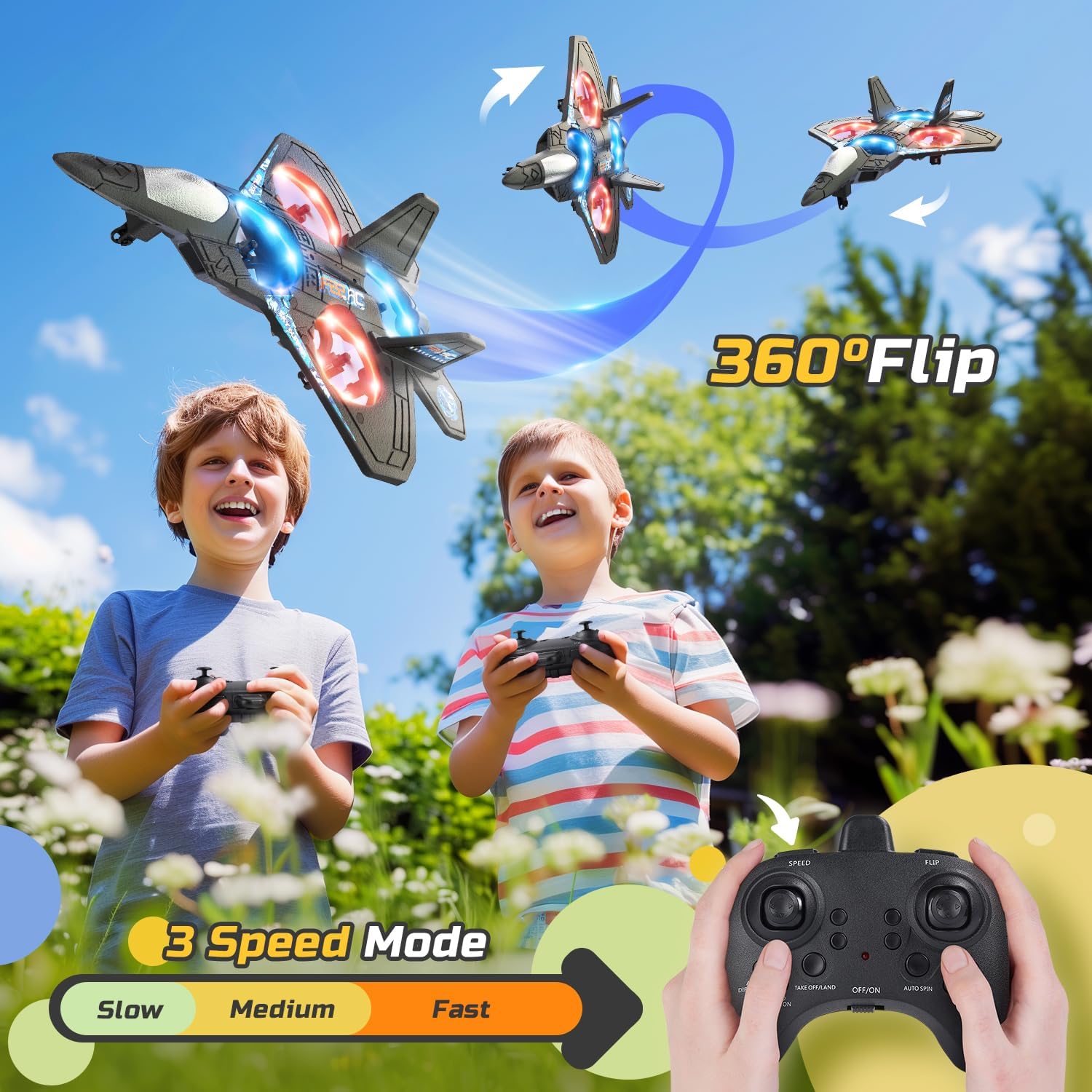 AirJolt - Spins, Flips & Action-Packed Flight