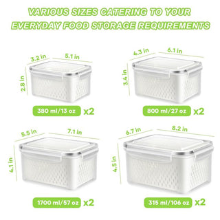 FreshLock – Multi-Pack Produce Storage Containers