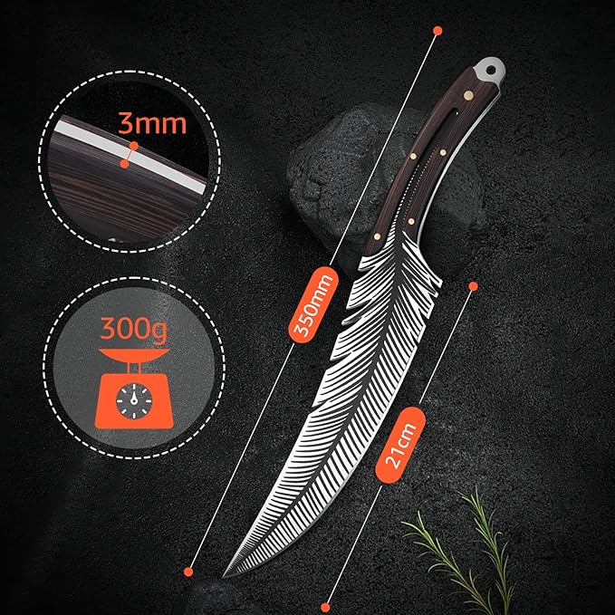 SwiftCut - Artisan Feather Boning Knife