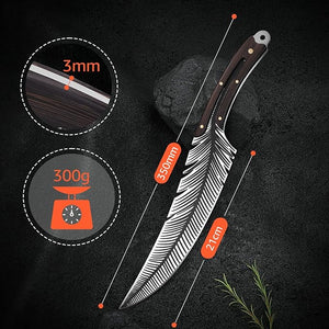 SwiftCut - Artisan Feather Boning Knife