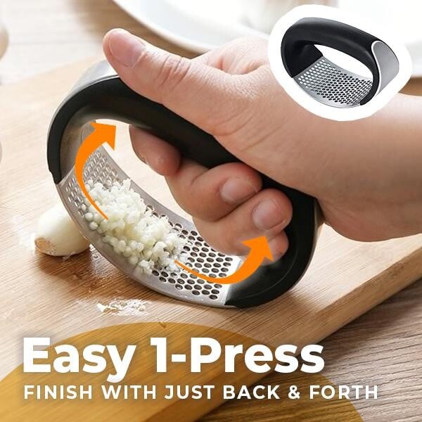 CrushMate – Stainless Steel Garlic Presser