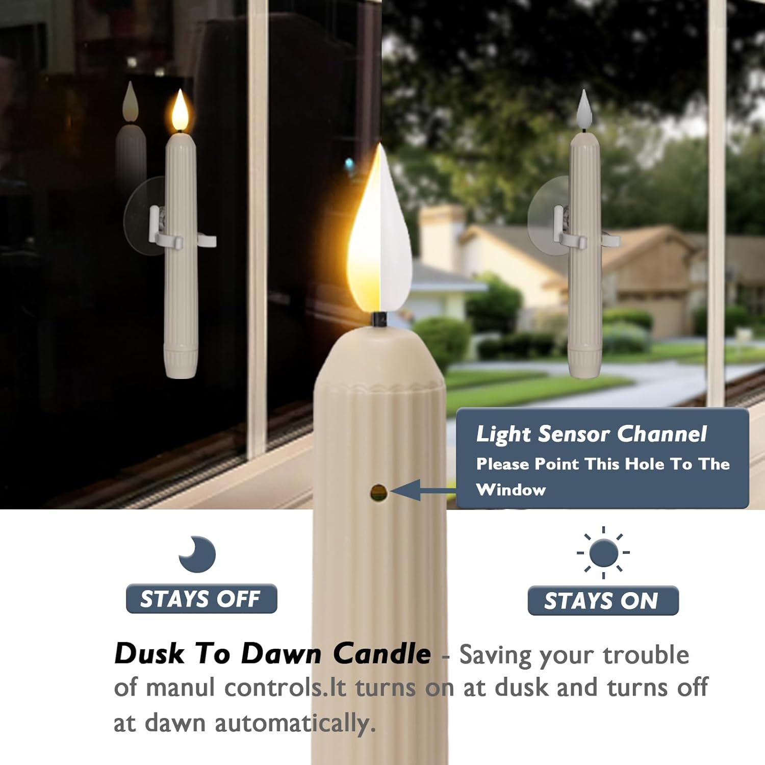 CandleGlow - Flameless LED Candle Set