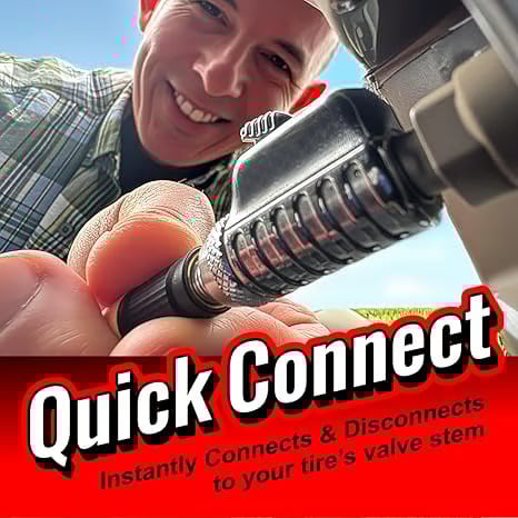 🔩 Quick-Connect Tire Chuck